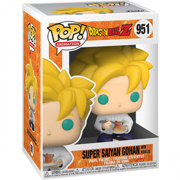 Funko Pop Animation 951 - Super Saiyan Gohan with Noodles - Dragon Ball Z