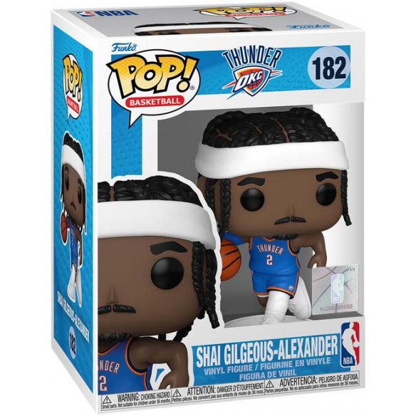 Funko Pop Basketball 182 - Shai Gilgeous-Alexander - Oklahoma City Thunder