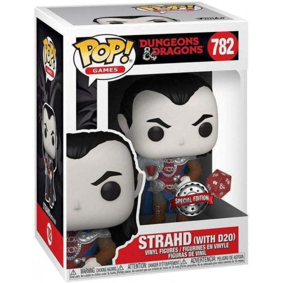 Funko Pop Games 782 - Strahd (with d20) - Dungeons & Dragons