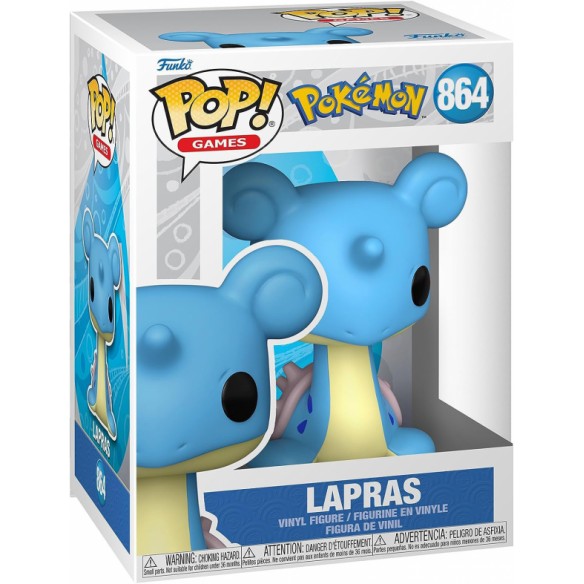 Funko Pop Games 864 - Lapras - Pokémon