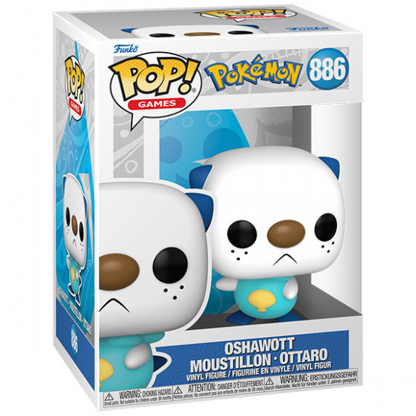 Funko Pop Games 886 - Oshawott - Pokémon