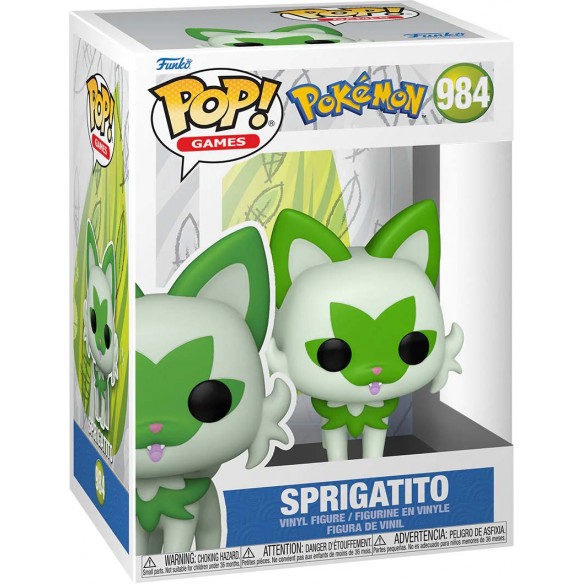 Funko Pop Games 984 - Sprigatito - Pokémon