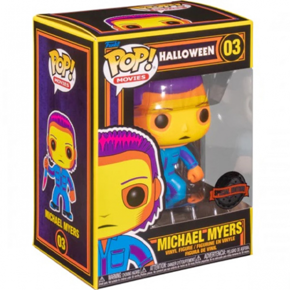 Funko Pop Movies 03 - Michael Myers Black Light - Halloween (Special Edition)