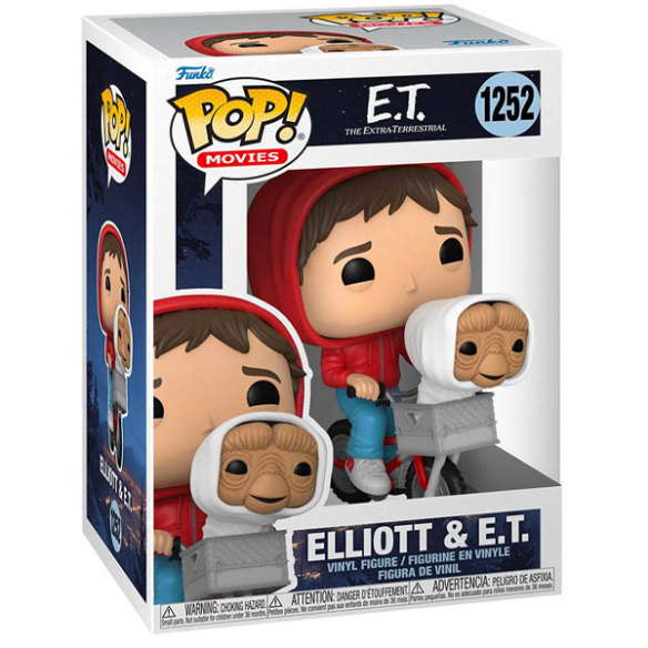 Funko Pop Movies 1252 - Elliott & E.T. - E.T. The Extraterrestrial