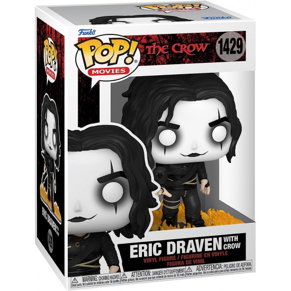 Funko Pop Movies 1429 - Eric Draven with Crow - The Crow