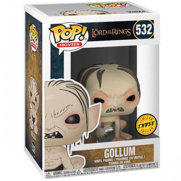 Funko Pop Movies 532 - Gollum - The Lord of the Rings (Chase)