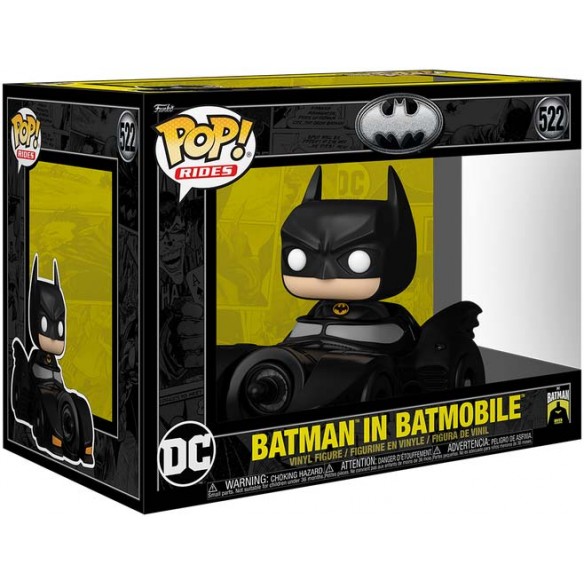 Funko Pop Rides 522 - Batman in Batmobile - Batman 85 Years (Oversized)