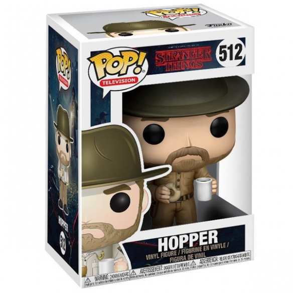 Funko Pop Television 512 - Hopper - Stranger Things