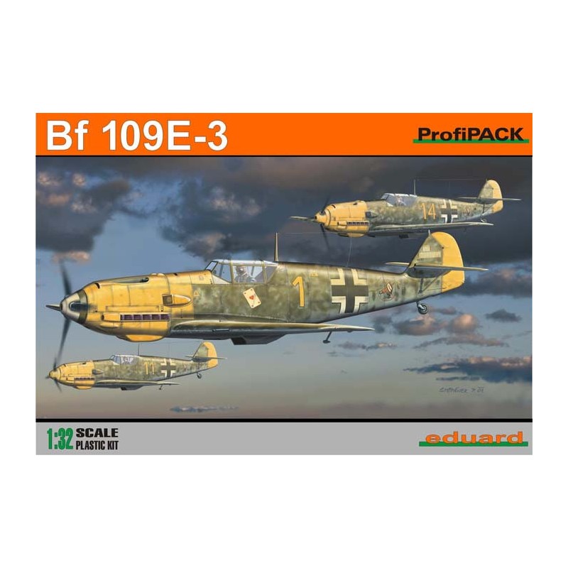 Bf 109E-3. EDUARD 3002