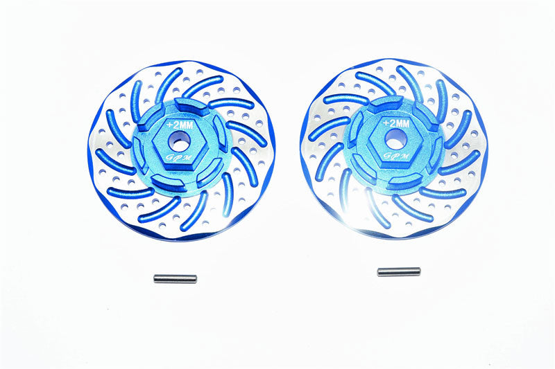 GPM Esagoni +2mm disco freno in alluminio (x2) RUS4010DX+2