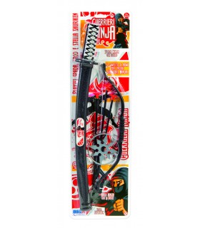 Guerrieri Ninja - Playset Spada, Arco e Stella Shuriken