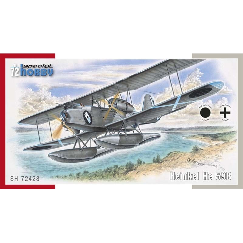 Heinkel He 59B. SPECIAL HOBBY SH72428