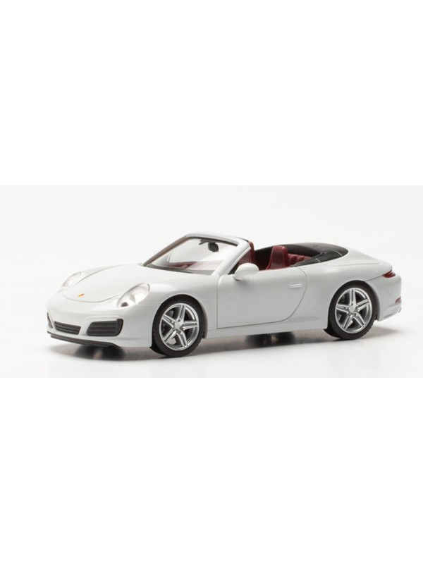HERPA 038843-002 Scala HO Porsche 911 Carrera 2 Cabrio colore bianco carrara