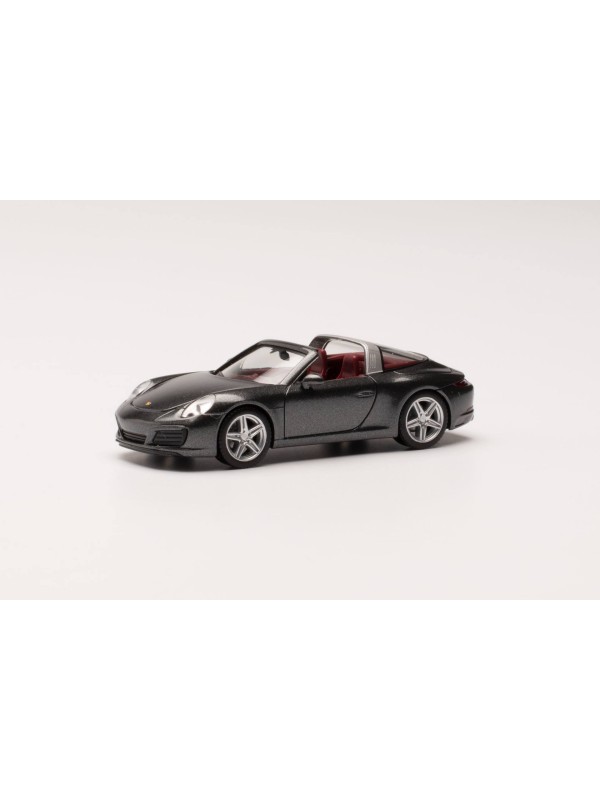 HERPA 038867-002 Scala HO Porsche 911 Targa 4 colore grigio metallizzato