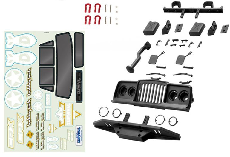 Hobbytech Accessori carrozzeria CRX HT-SU1803010