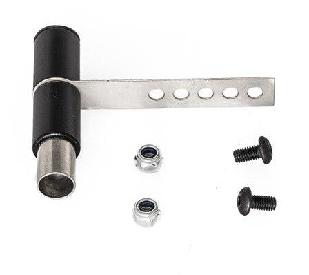 Hobbytech Scarico in acciaio a uscita singola HT-SU1801140