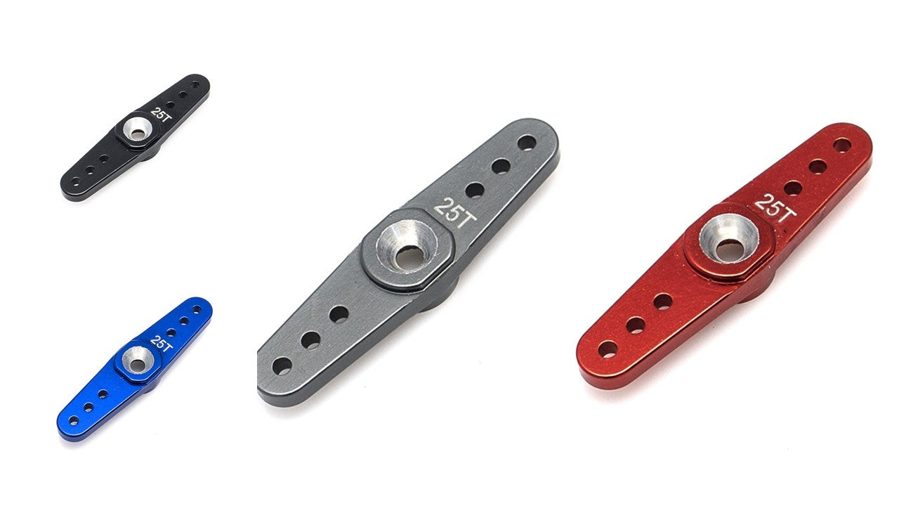 Leva del gas/freno in alluminio Hobbytech Futaba 25T