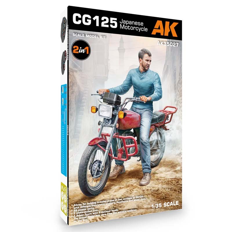 Honda CG125. AK INTERACTIVE AK35027