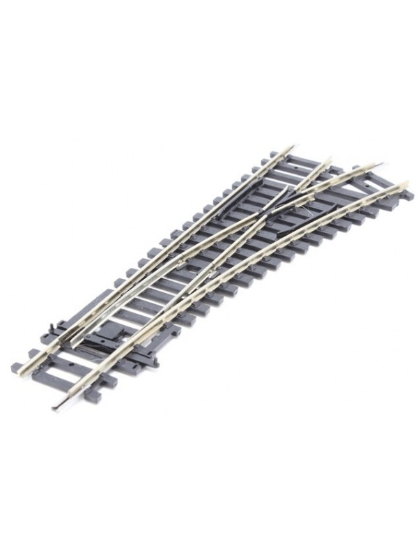 HORNBY R8073 Scala HO Scambio destro 168 mm raggio 438 mm arco 22,5°