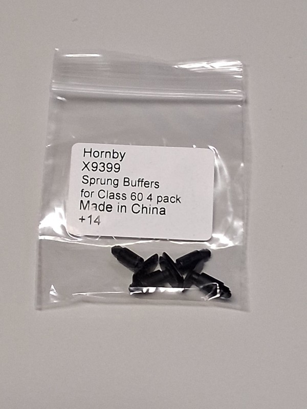 HORNBY X9399 Ricambi Scala HO Set 4 respingenti per locomotiva classe 60