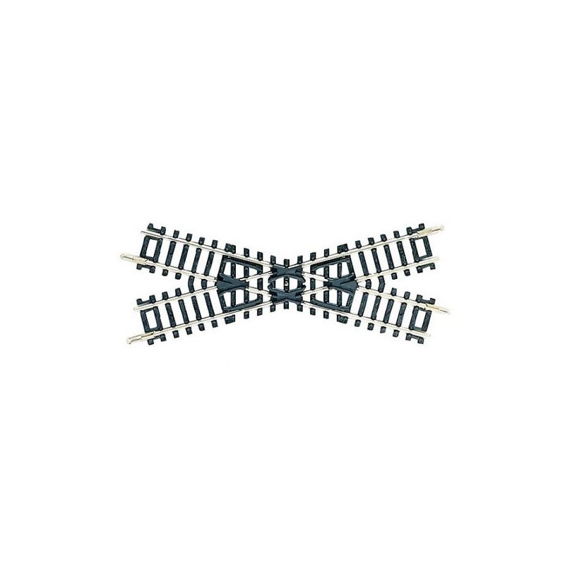 Incrocio dei binari, 30 gradi. FLEISCHMANN 22244