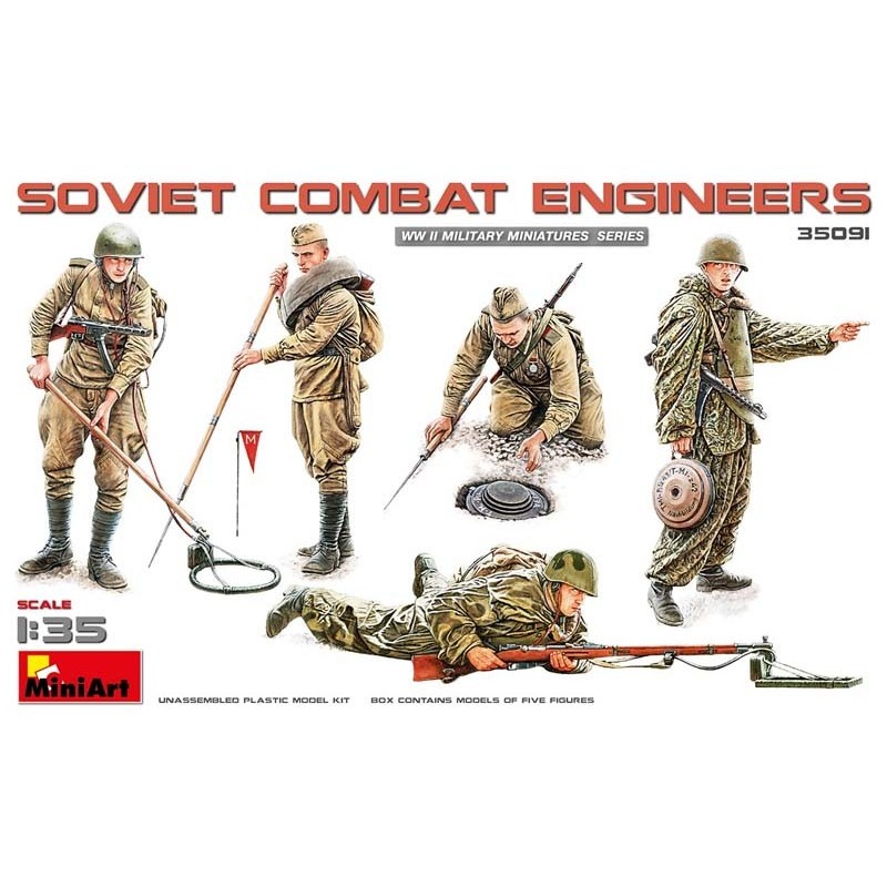 Ingegneri sovietici in combattimento. MINIART 35091