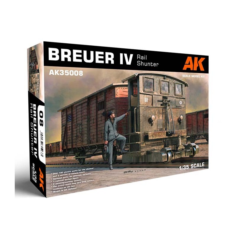 Breuer IV, Ingranaggio di manovra. AK INTERACTIVE AK35008