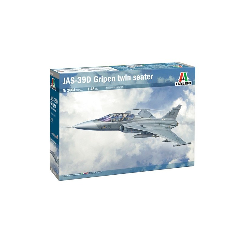 JAS 39 Gripen Biposto. ITALERI 2664