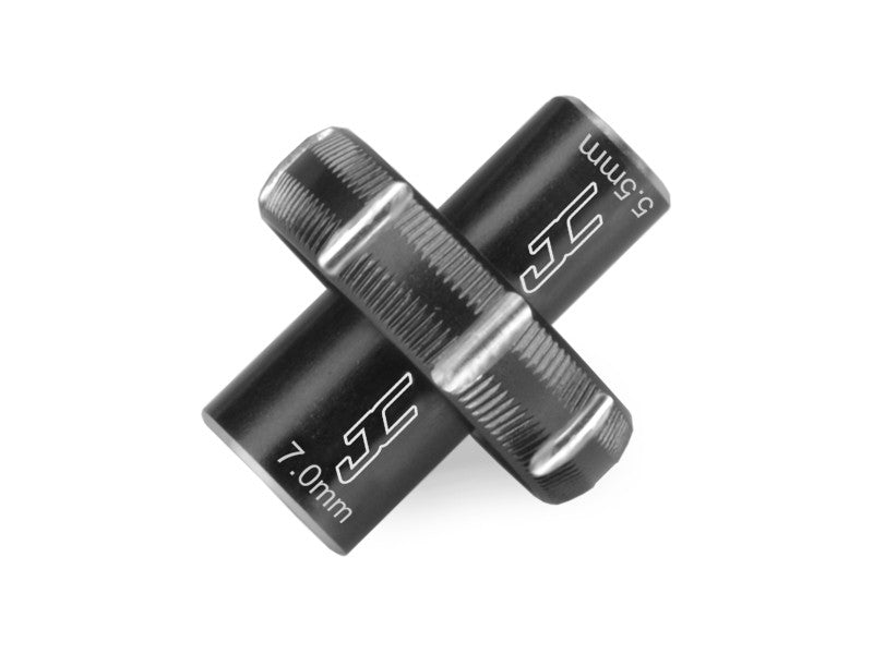 JConcepts Chiave in alluminio 5,5/7 mm nera 2556-2