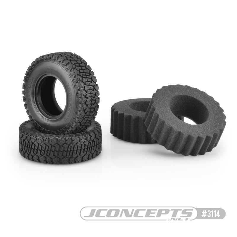Pneumatici JConcepts Bounty Hunters 1,9" verde (x2) 3114-02
