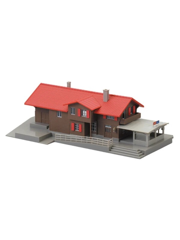 KATO K23-245A Scala N Stazione alpina svizzera localita' Filisur (già costruito)