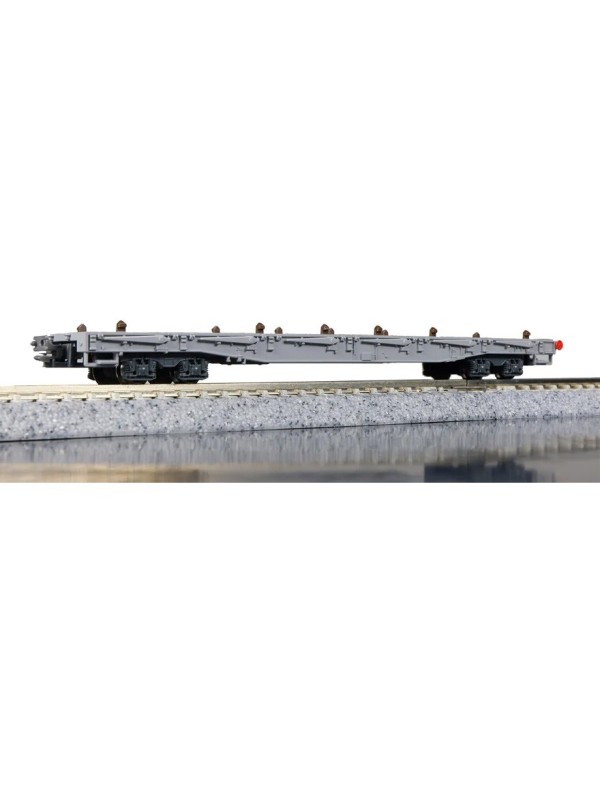 KATO K8203 Scala N Carro pianale con stanti R-w #8385 della RhB epoca VI