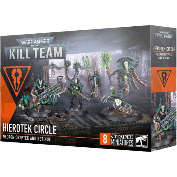 Kill Team - Hierotek Circle - Necron Cryptek and Retinue