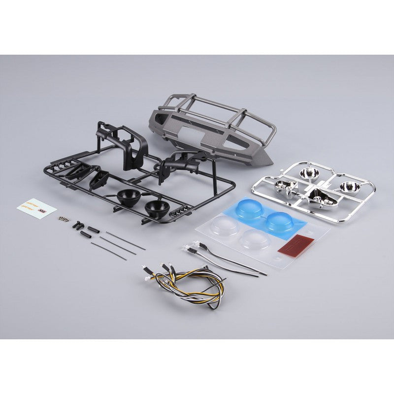 Killer Body Paraurti in alluminio grigio argento + LED per LC70 KB48717