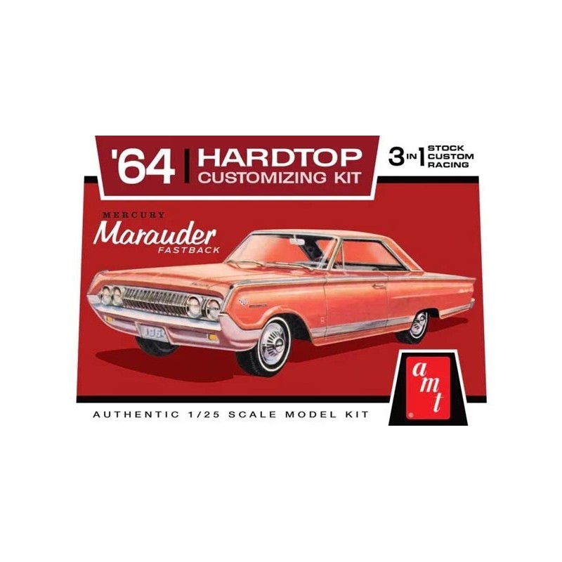 Kit di personalizzazione hardtop Mercury Marauder Fastback. AMT 1294