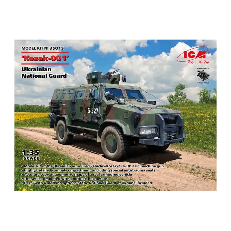 "Kozak-001" Guardia Nazionale dell'Ucraina. ICM 35015