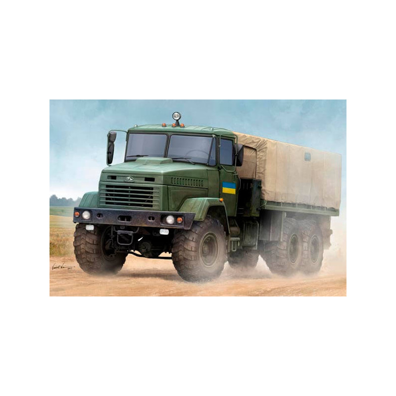 Camion militare KrAZ-6322. HOBBY BOSS 85512
