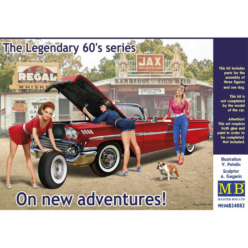 La leggendaria serie degli anni '60. In nuove avventure! MASTER BOX 24082