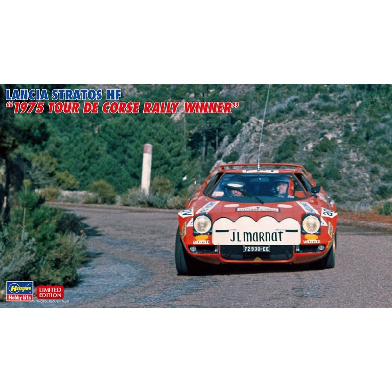 Lancia Stratos HF '75 Corsica Rally. HASEGAWA 20737