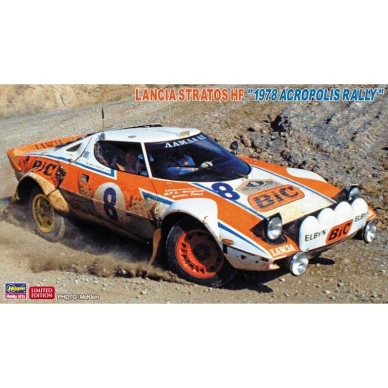 Lancia Stratos HF '78 Rally Acropoli. HASEGAWA 20692
