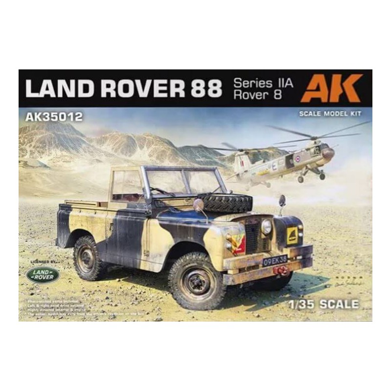 Land Rover 88, "Rover 8". AK INTERACTIVE AK35012