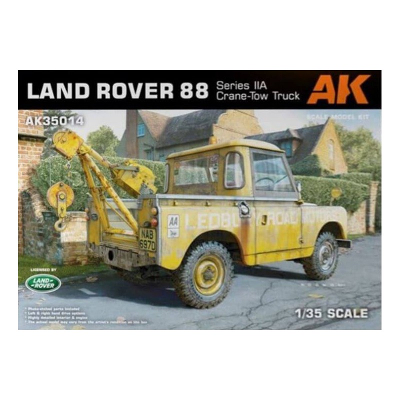 Land Rover 88, versione gru. AK INTERACTIVE AK35014