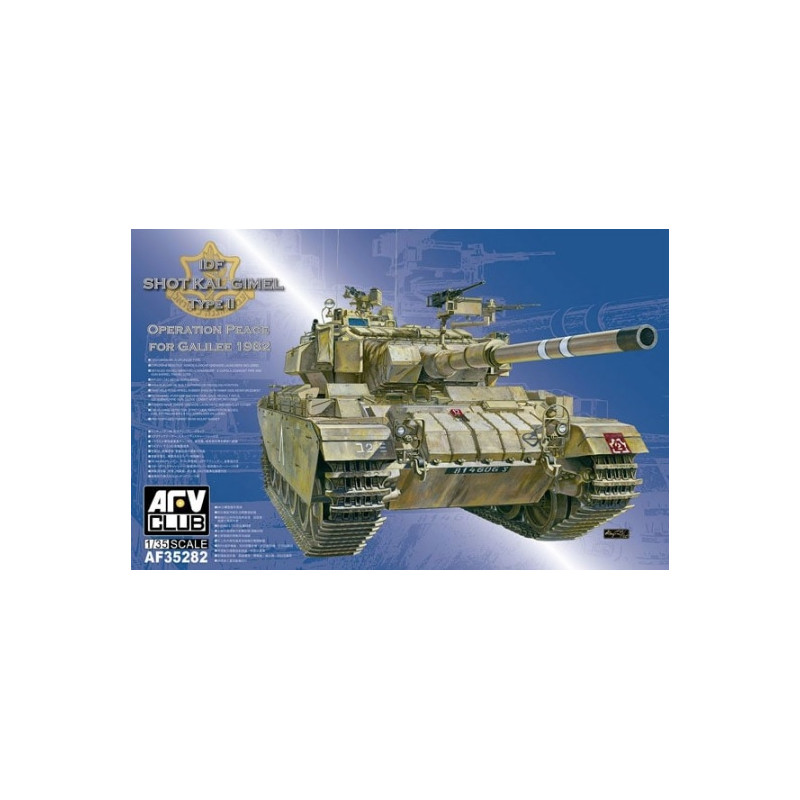L'IDF ha sparato a Kal Gimel Tipo II Operazione Pace per la Galilea 1982. AFV CLUB 35282