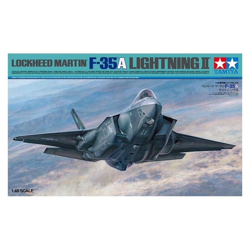 Alleggerimento Lockheed F-35A. TAMIYA 61124