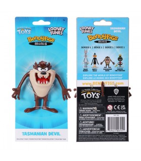 Looney Tunes Mini Personaggio Bendyfigs Taz