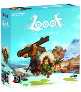 Looot - Gioco da Tavolo Vichinghi per 2-4 Giocatori, Piazzamento Lavoratori e Strategia, 35 Minuti di Divertimento!