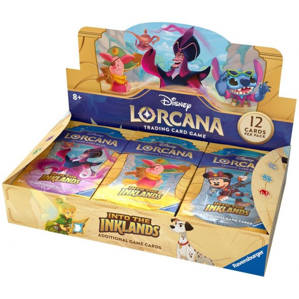 Lorcana - Into the Inklands - Booster Pack Display da 24 Buste (ENG)