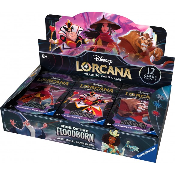Lorcana - Rise of the Floodborn - Booster Pack Display da 24 Buste (ENG)