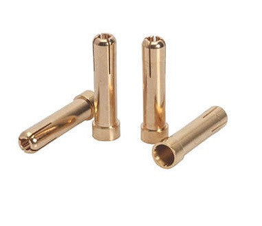 LRP Spina Adattatore ad alta riduzione Voltage Da 5 a 4 mm oro (x4) 65811