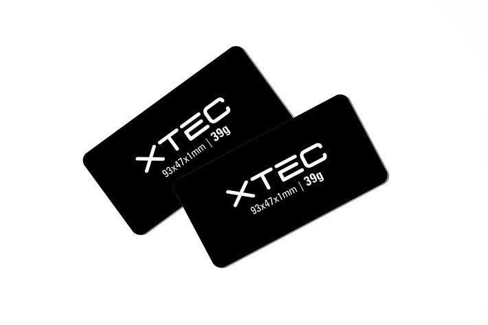 LRP Zavorra per batteria 97x47x1mm 39gr (x2) 430160